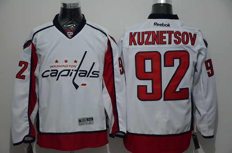 Washington Capitals #92 Evgeny Kuznetsov White Stitched NHL Jersey,We sell and wholesale Washington Capitals #92 Evgeny Kuznetsov White Stitched NHL Jersey on line form chian!